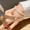 80Pcs 8 Colors Transparent Spray Painted Glass Beads GLAA-BT0001-02-9