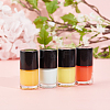 Transparent Glass Nail Polish Empty Bottle MRMJ-BC0002-52-5