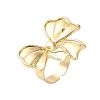 Bowknot Alloy Open Cuff Rings LS-RJEW-U006-05G-2