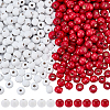 600Pcs 2 Colors Dyed Natural Wood Beads WOOD-SC0002-37A-1