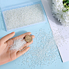 Transparent Electroplate Crushed Glass Craft GLAA-SC0001-98A-01-3