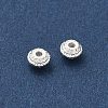 S925 Sterling Silver Beads STER-D300-24S-01-2