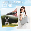 6Pcs Alloy Keychain Clasps FIND-SC0014-43P-4