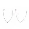 Tarnish Resistant Ion Plating(IP) 316 Stainless Steel Earrings Finding STAS-B025-02P-1