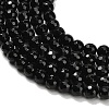 Natural Black Onyx Beads Strands X-G-C280-B01-6mm-4