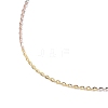 925 Sterling Silver Cable Chain Necklaces for Women NJEW-A014-06-3