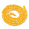 Electroplate Glass Beads Strands EGLA-A044-P4mm-B29-3