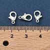 Zinc Alloy Lobster Claw Clasps X-PALLOY-R042-301-S-NF-2