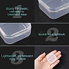Transparent Plastic Bead Containers CON-YW0001-04-2