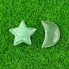 Natural Green Aventurine Healing Moon & Star Ornaments X1-PW-WG13036-04-1