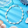 Summber Beach Natural Cowrie Shell Beaded Necklaces NJEW-JN04783-03-2