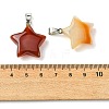 Natural Red Agate Pendants GG-K002-10C-3