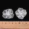 Spray Painted Iron Bead Caps IFIN-N013-05D-4