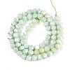 Anti-Tarnish Electroplate Glass Beads Strands GLAA-T025-6mm-14D-3