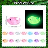 70Pcs 7 Colors Luminous Resin Home Display Decorations RESI-SZ0003-31-2