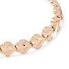 Brass Link Chain Bracelets for Women Men BJEW-P324-01F-KCG-2