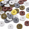 5 Colors Handmade Polymer Clay Beads CLAY-N011-032-25-1