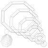 Transparent Acrylic Sewing Template AJEW-NB0007-10B-1