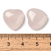 Natural Rose Quartz Cabochons G-F776-02A-09-3