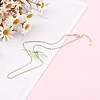 304 Stainless Steel Cable Chain Necklaces & Bracelets Jewelry Sets SJEW-JS01186-10