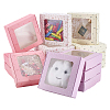 16Pcs 4 Colors Foldable Square Paper Storage Gift Boxes CON-PH0003-19-1