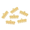 Tibetan Style Alloy Rectangle Links K08QY011-1