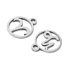 12Pcs 12 Style 201 Stainless Steel Charms STAS-YW0001-33-3