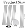 12Pcs 304 Stainless Steel Blank Sheets STAS-OC0001-38B-2