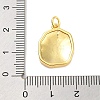 Real 18K Gold Plated Rack Plating Brass Enamel Pendants KK-M293-29G-01-3