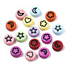 Opaque Acrylic Beads MACR-N008-33-2