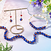 1Strand Round Millefiori Glass Beads Strands LK-TADJ0001-01B-6