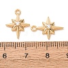 Brass Pave Cubic Zirconia Pendants KK-A304-29A-G-2