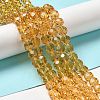 Transparent Glass Beads X-EGLA-A035-T10mm-D17-2