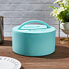 Round Silicone Storage Box CON-WH0089-23-4