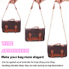 3Pcs 3 Style PU Leather Curb Chain Bag Straps FIND-WR0010-42A-3