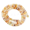 Natural Xiuyan Jade Beads Strands G-C084-D14-01-3