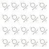 Tarnish Resistant 304 Stainless Steel Toggle Clasps X-STAS-K148-01P-1