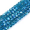 Electroplate Glass Beads Strands EGLA-A044-T3mm-L27-1