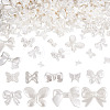 332Pcs 9 Styles ABS Plastic Imitation Pearl Beads KY-TA0001-50-1