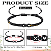 1Pc Adjustable Nylon Cord Braided Bracelets for Women Men BJEW-LP0001-31A-X-2