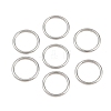 304 Stainless Steel Closed Jump Rings STAS-G393-06P-18-1