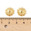 Brass Bead Caps KK-V015-11G-01-2
