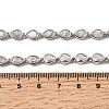 Brass Micro Pave Cubic Zirconia Geometric Tennis Necklaces NJEW-C121-02B-P-5