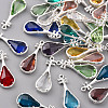 Faceted Glass Pendants X-GLAA-S191-S-NR-1