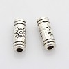 Tibetan Silver Tube Beads LF0614Y-NF-1