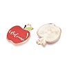 Back to School Alloy Enamel Pendants ENAM-Q004-01KCG-18-2