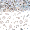 3Bags Paper Laser Disco Confetti DIY-CP0013-90B-1