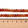 Natural Red Agate Beads Strands G-F797-A18-01-5