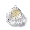 Luminous Transparent Resin Pendants RESI-D057-18-3