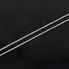 Rhodium Plated 925 Sterling Silver Necklaces STER-M034-40B-2